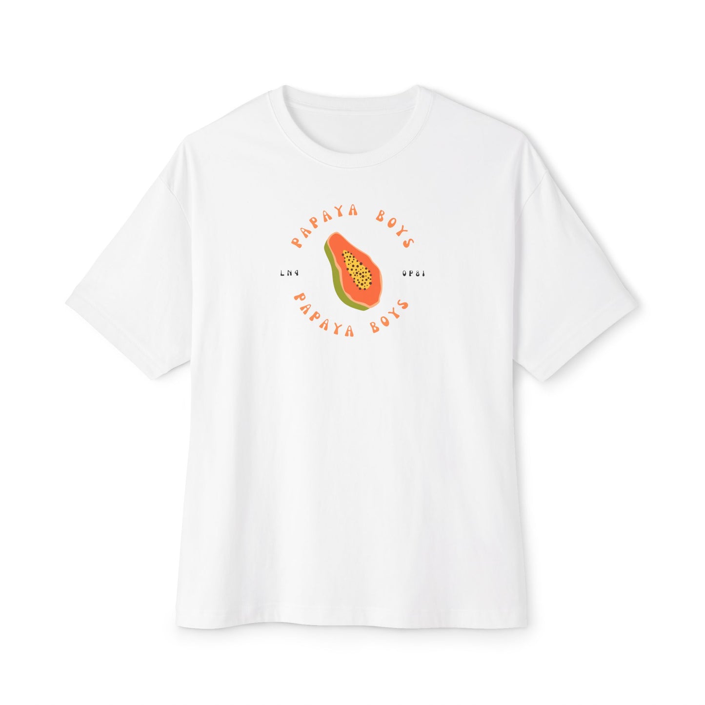 Papaya Boys // Oversized Tee