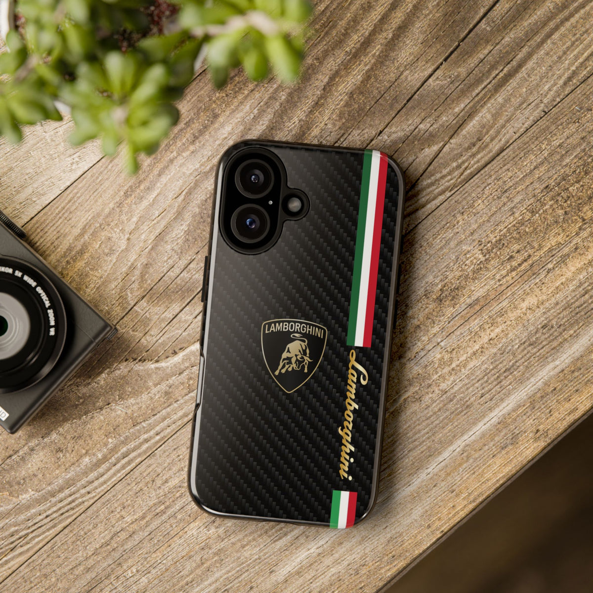 Lamborghini Carbon Stealth // Phone Case