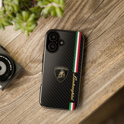 Lamborghini Carbon Stealth // Phone Case