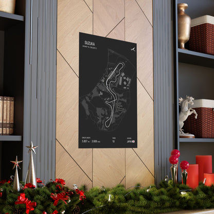 Suzuka Circuit - Art Poster