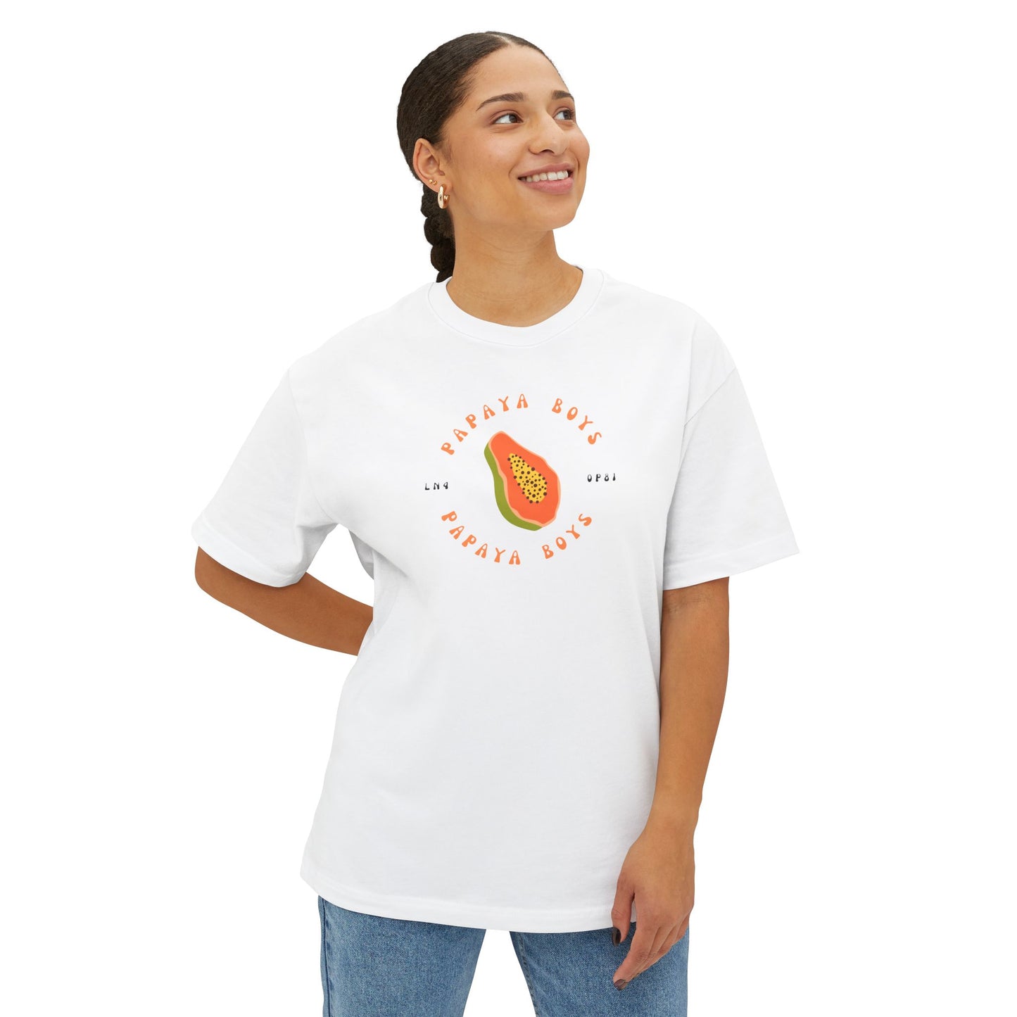 Papaya Boys // Oversized Tee