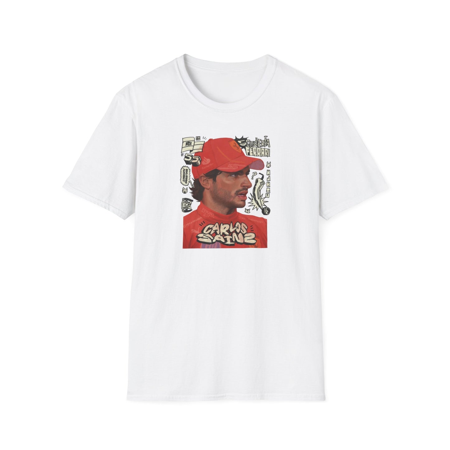 Carlos Sainz - Fan Art // Unisex Tee