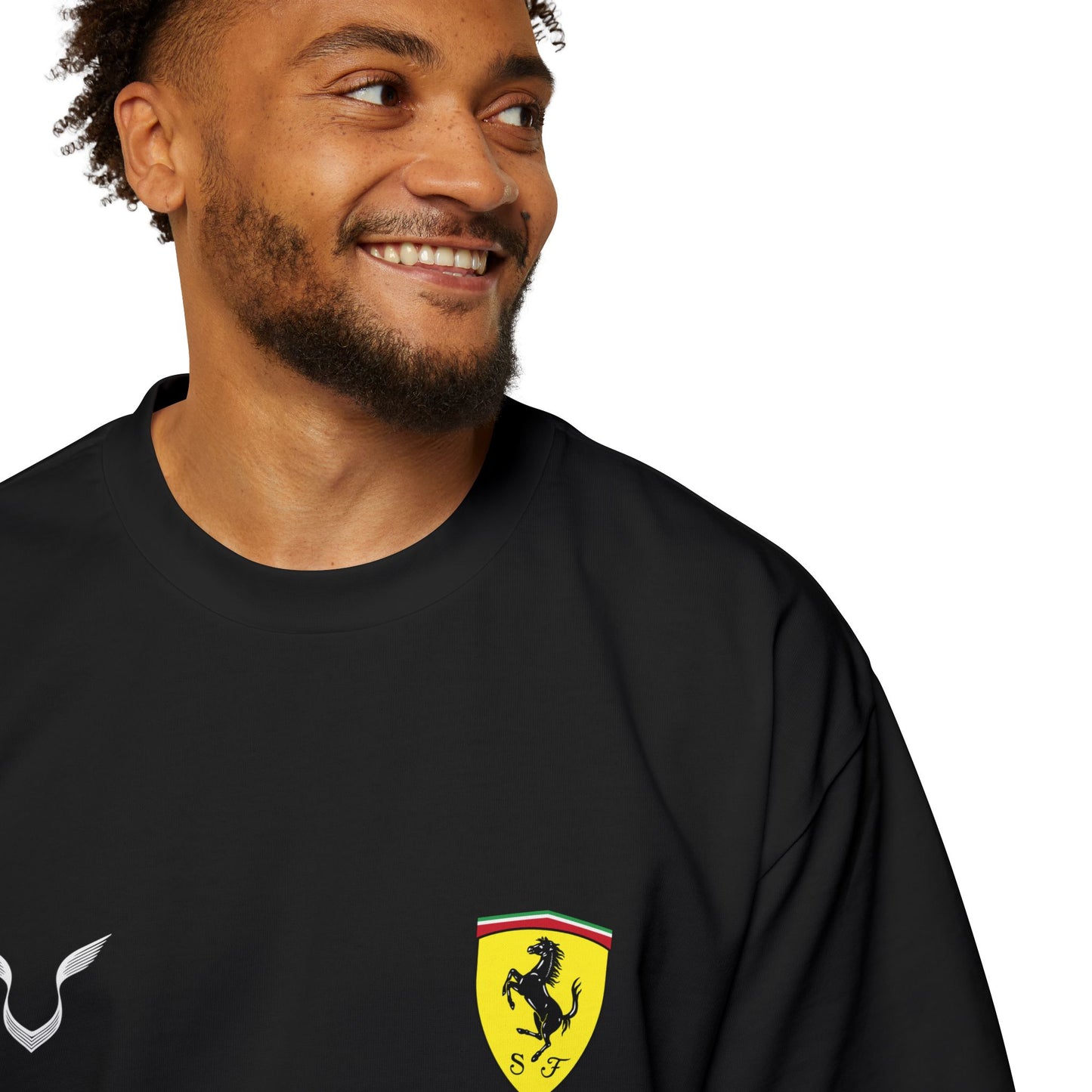 Ferrari x Hamilton // Premium Oversized Tee