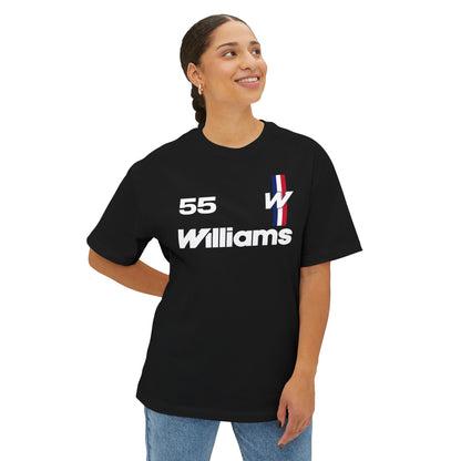 Williams x Carlos Sainz #55 // Premium Oversized Tee