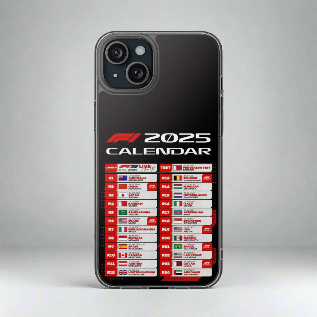 F1 Calendar 2025