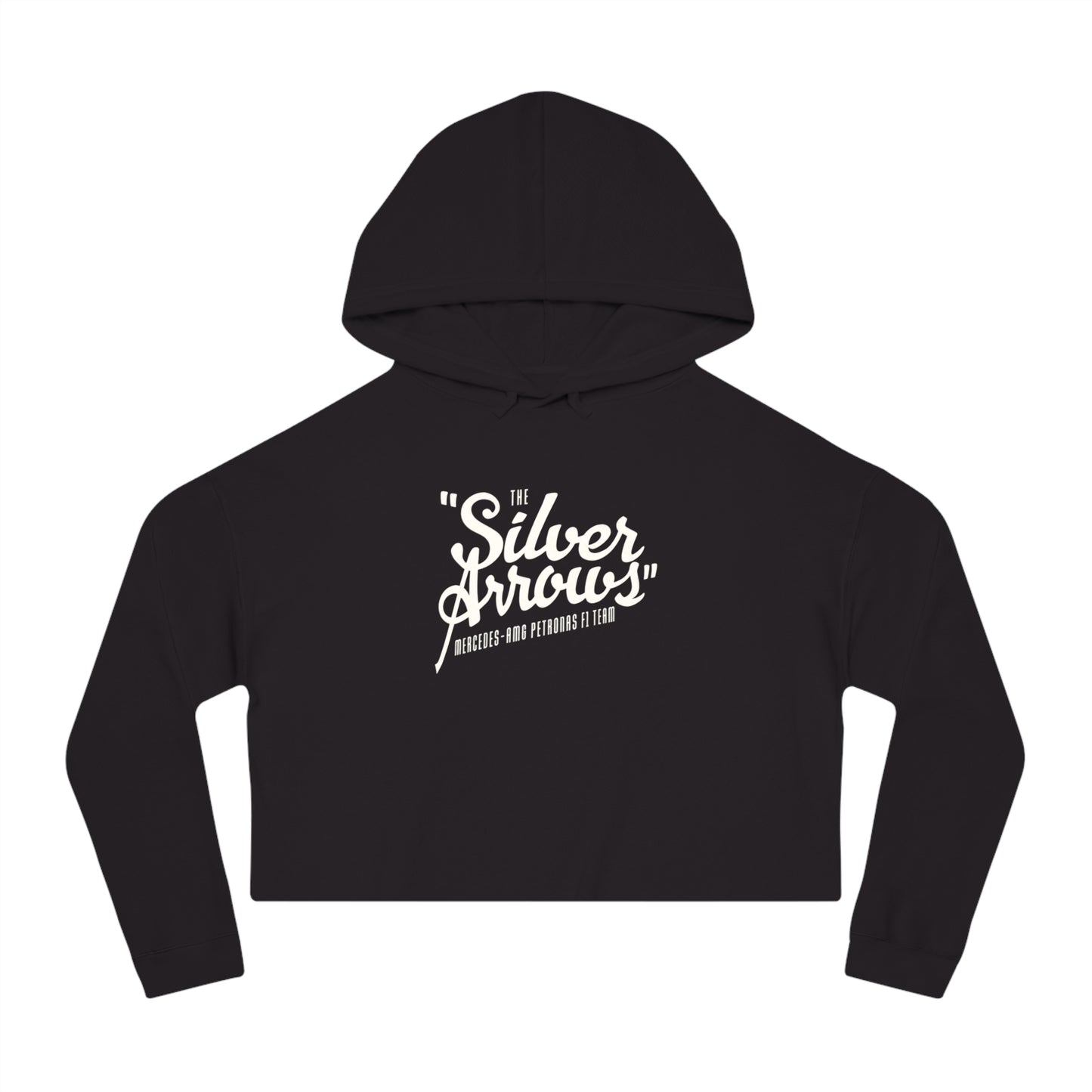 Mercedes-AMG Silver Arrows // Crop Hoodie