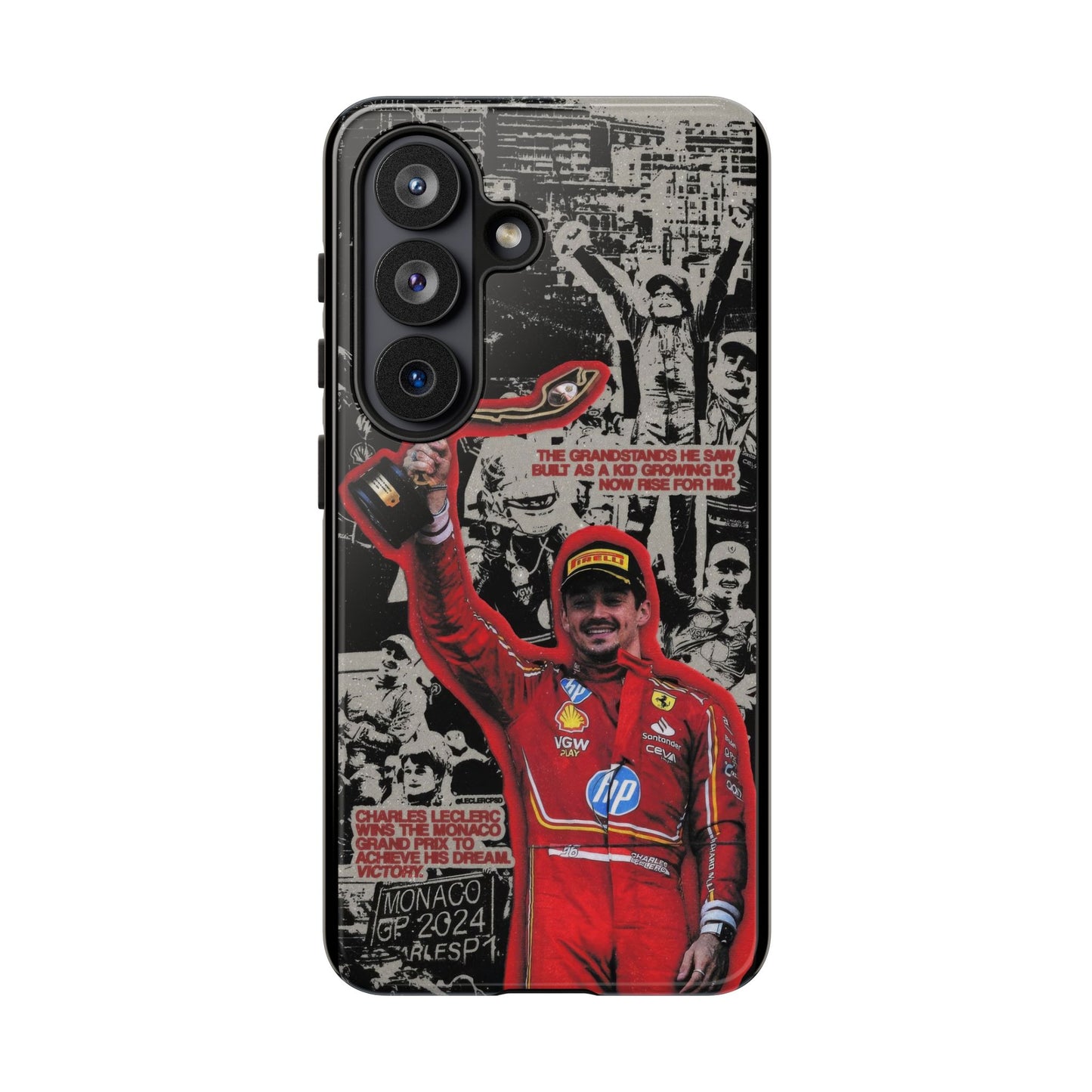 Charles Leclerc Monaco // Phone Case