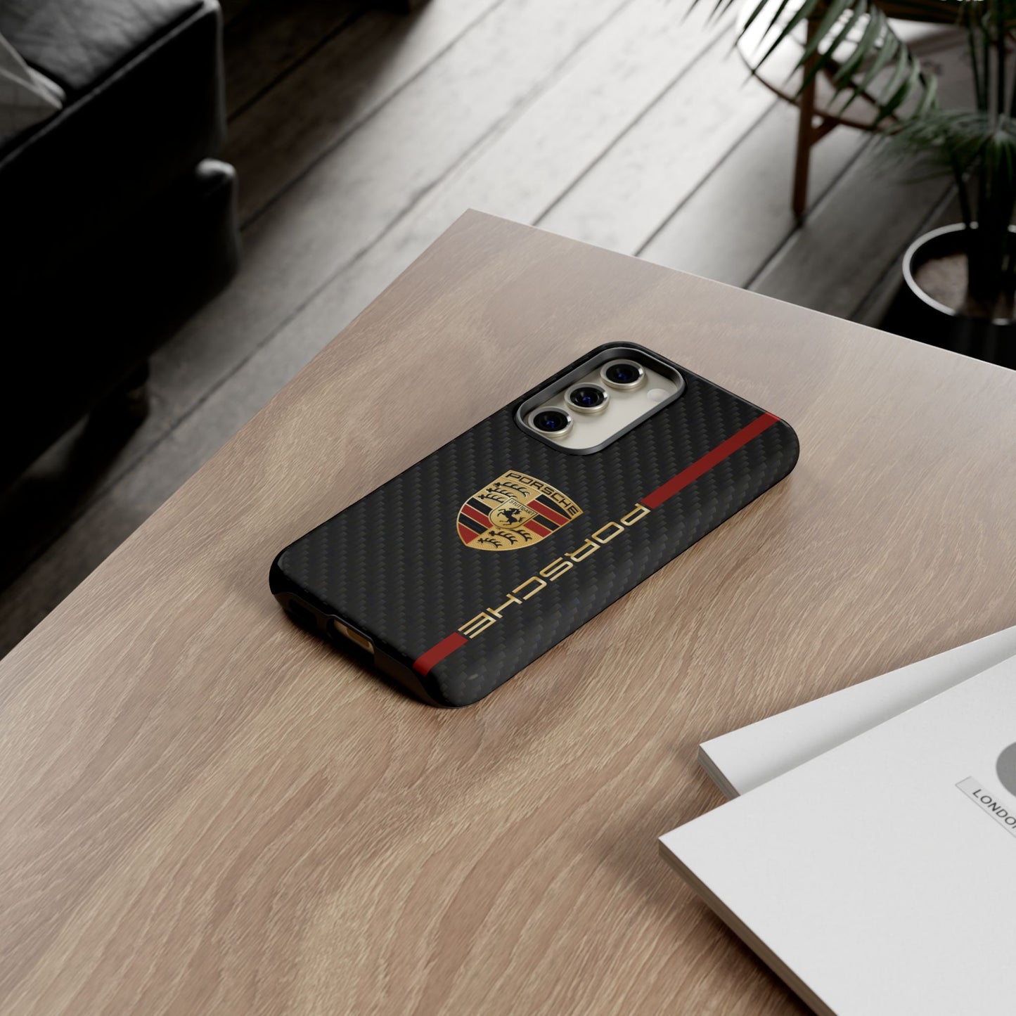 Porsche Carbon Stealth // Phone Case