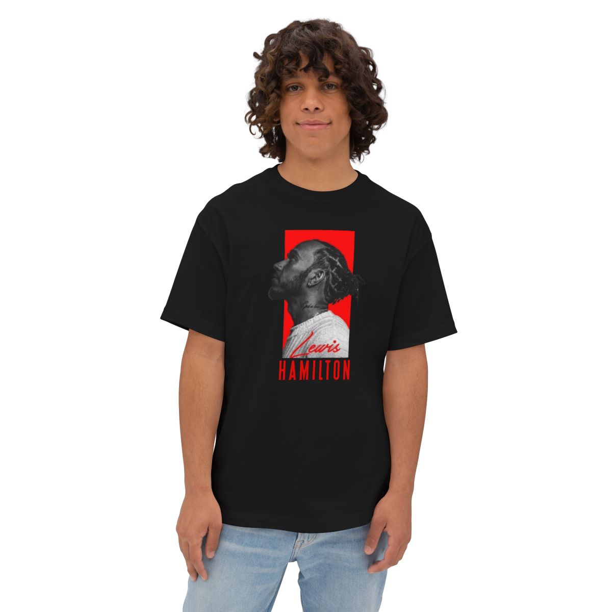 Lewis Hamilton // Oversized Tee
