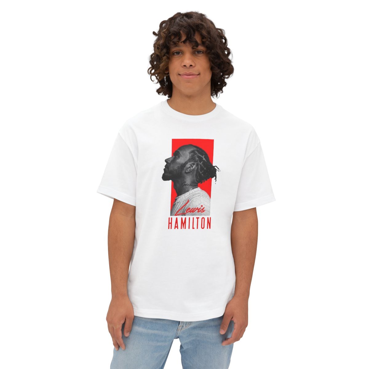 Lewis Hamilton // Oversized Tee