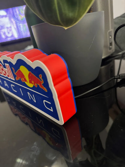 Red Bull Racing Logo Lightbox - 3D Print