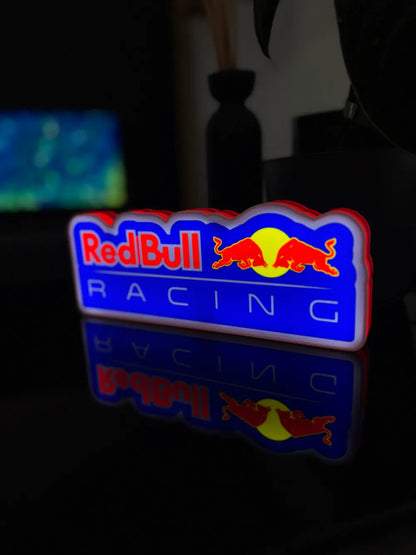 Red Bull Racing Logo Lightbox - 3D Print