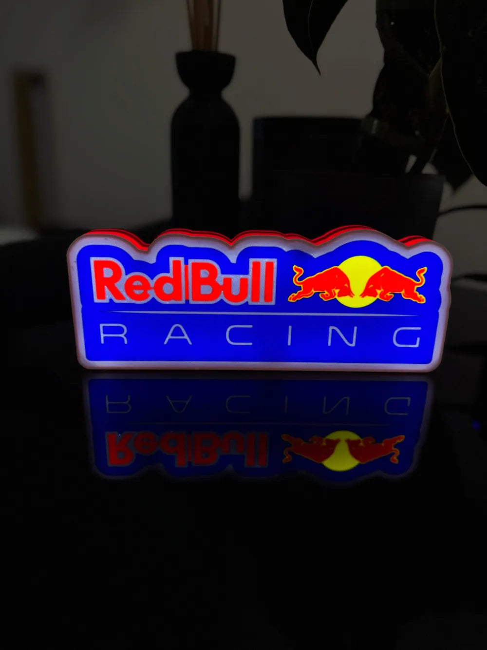 Red Bull Racing Logo Lightbox - 3D Print