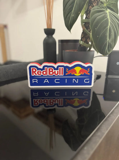 Red Bull Racing Logo Lightbox - 3D Print