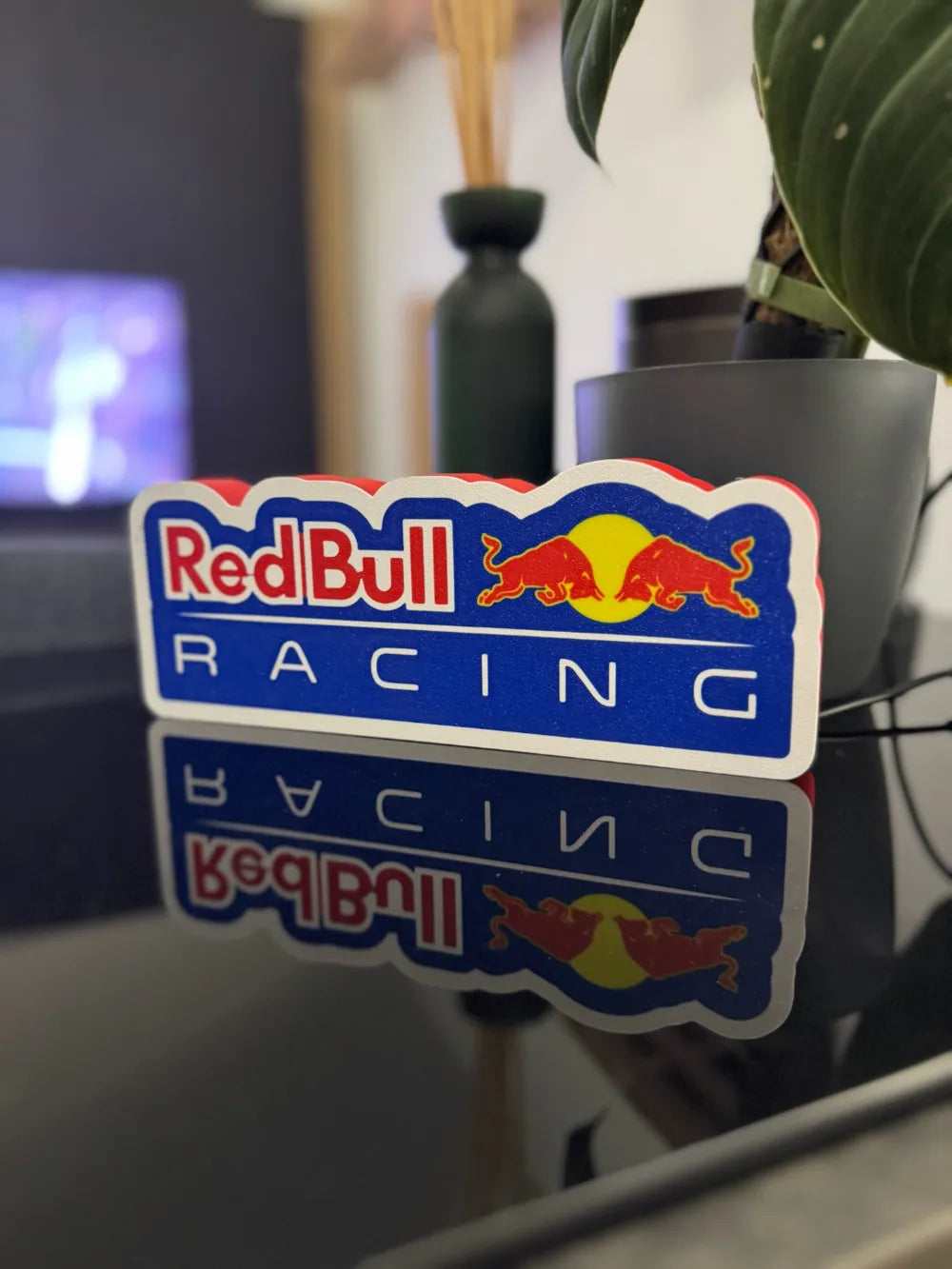 Red Bull Racing Logo Lightbox - 3D Print