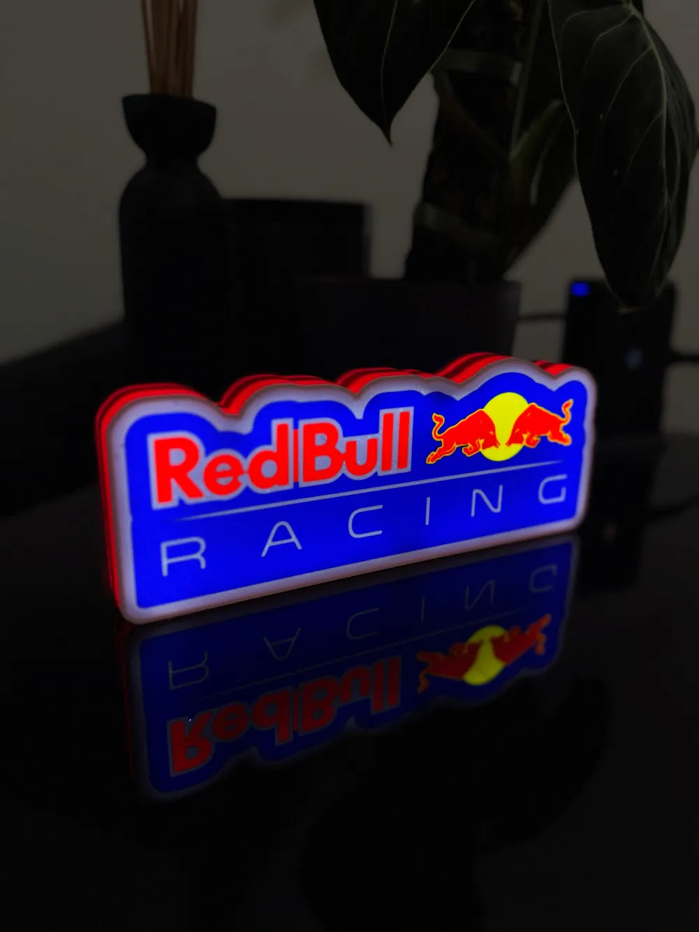 Red Bull Racing Logo Lightbox - 3D Print