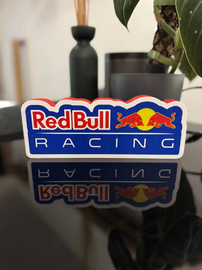 Red Bull Racing Logo Lightbox - 3D Print
