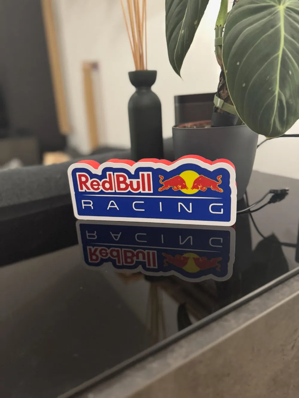 Red Bull Racing Logo Lightbox - 3D Print