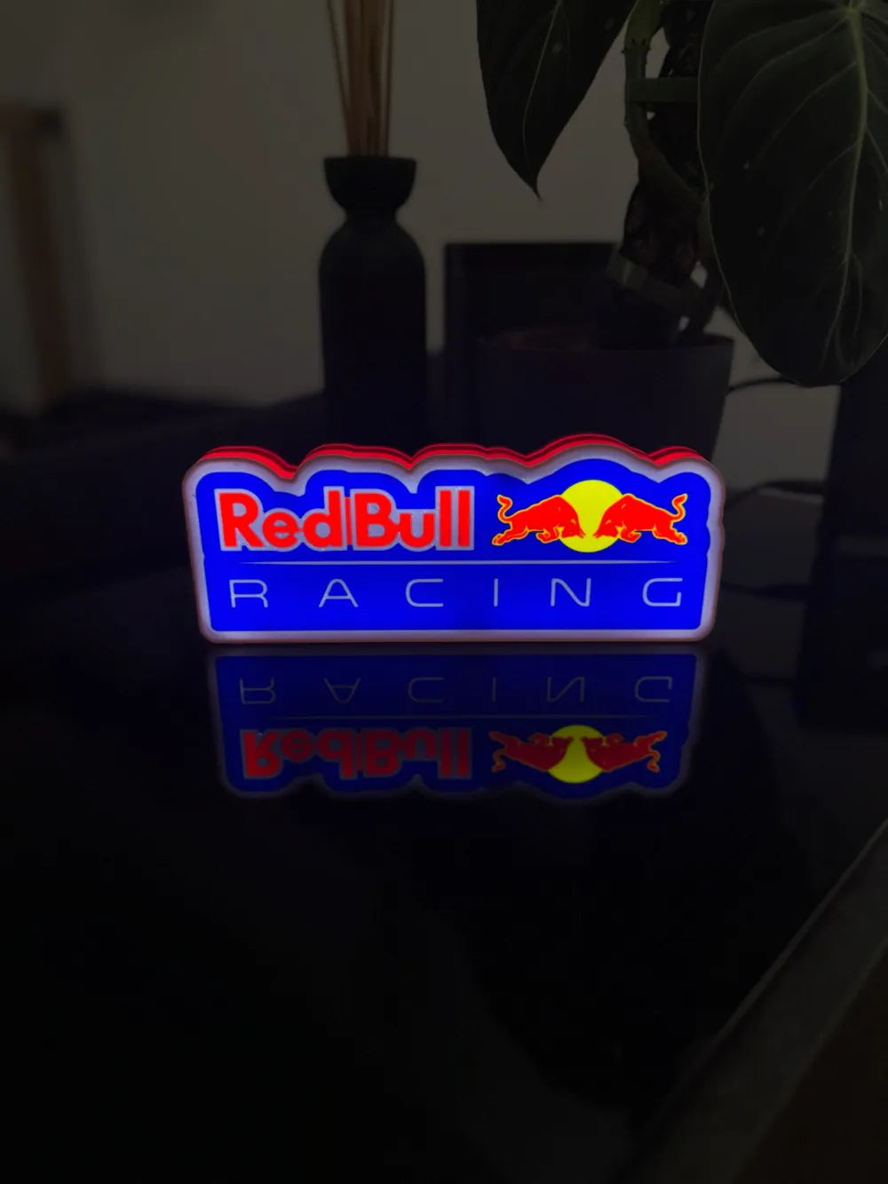 Red Bull Racing Logo Lightbox - 3D Print