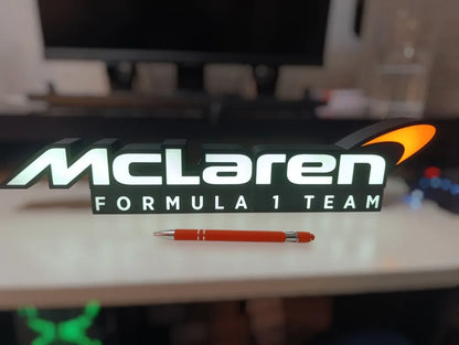 McLaren F1 LED Lightbox Lamp - 3D Print