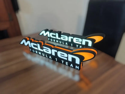 McLaren F1 LED Lightbox Lamp - 3D Print