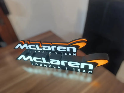 McLaren F1 LED Lightbox Lamp - 3D Print