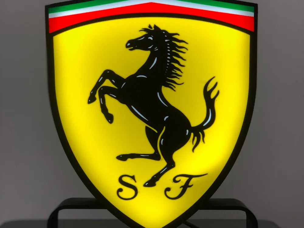 Scuderia Ferrari LED Table Lamp - 3D Print