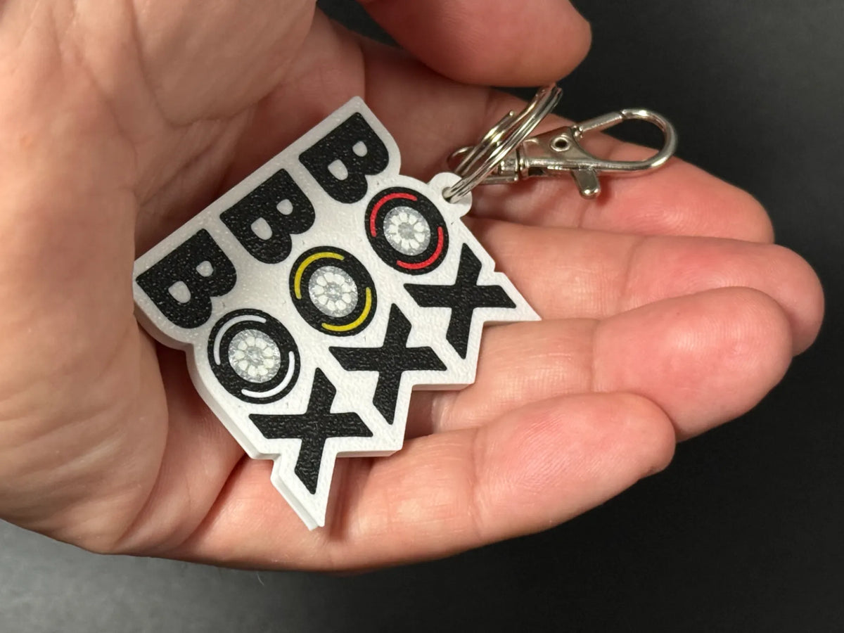 Box Box F1 Keychain - 3D Print