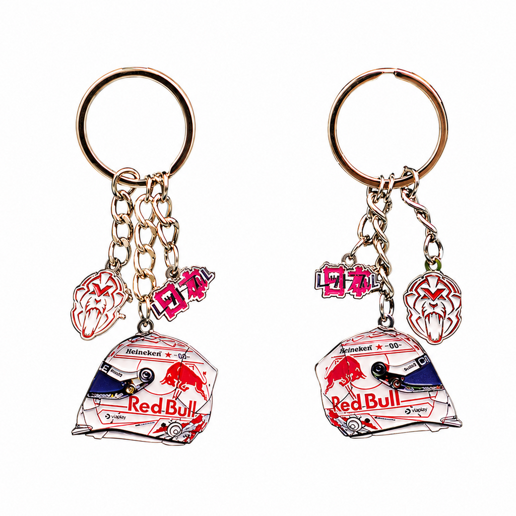 2025 Max Verstappen Japan Special Helmet Keychain