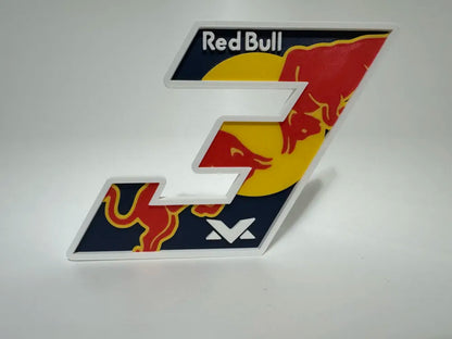 Max Verstappen Red Bull F1 Stand - 3D Print