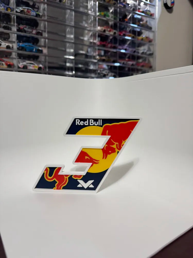 Max Verstappen Red Bull F1 Stand - 3D Print