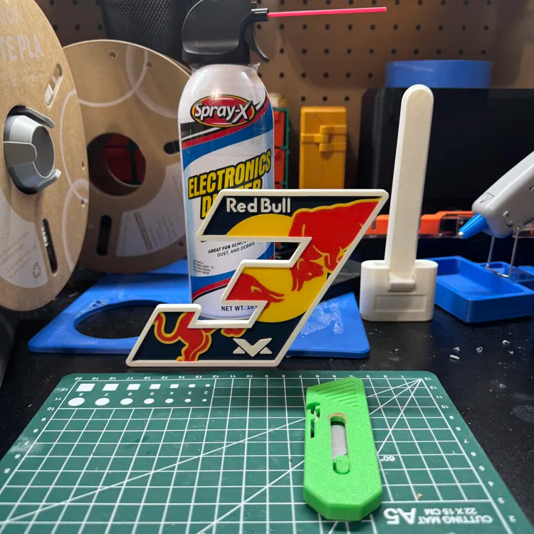 Max Verstappen Red Bull F1 Stand - 3D Print