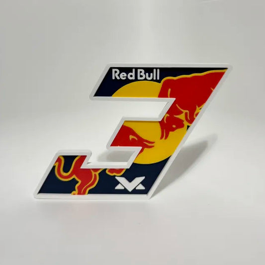Max Verstappen Red Bull F1 Stand - 3D Print