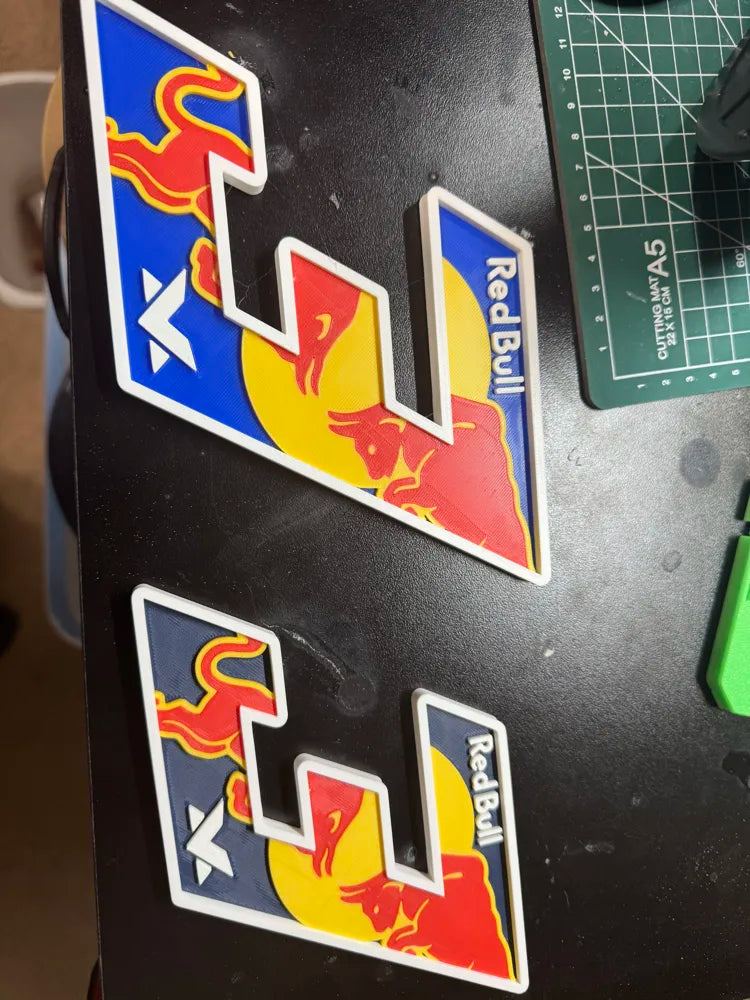 Max Verstappen Red Bull F1 Stand - 3D Print