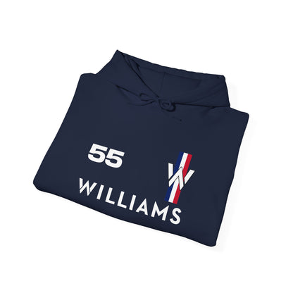 Williams x Carlos Sainz #55 // Unisex Hoodie