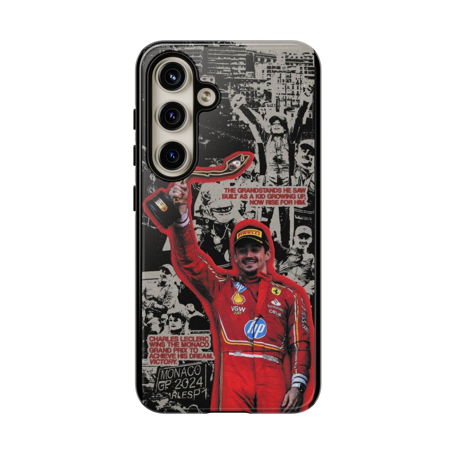 Charles Leclerc Monaco // Phone Case