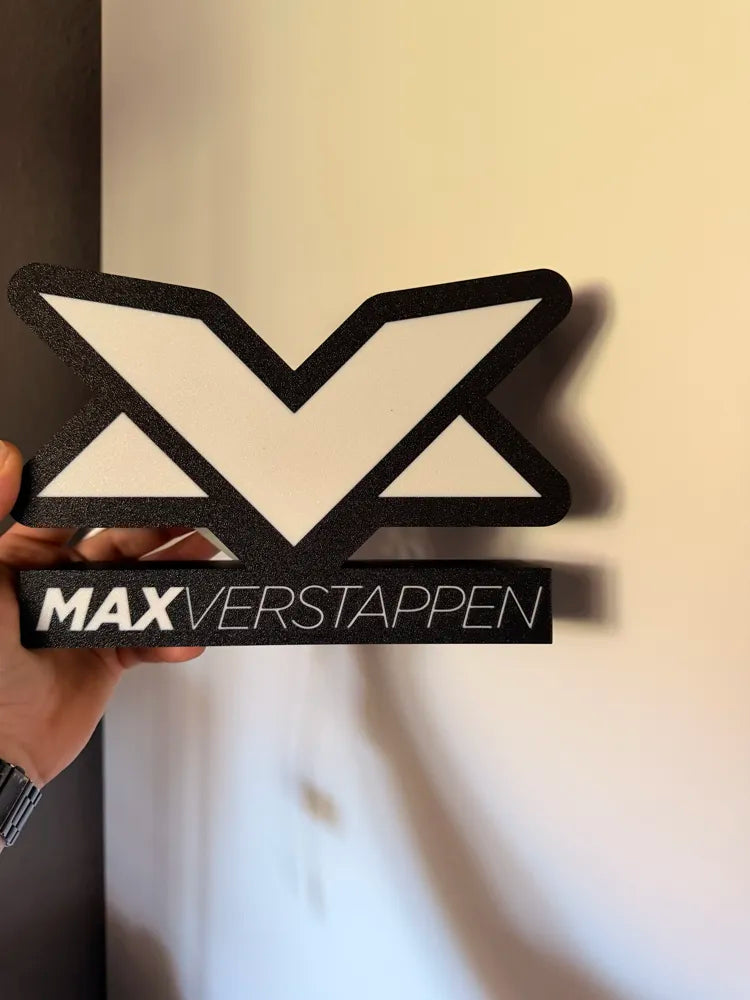 Max Verstappen Lightbox Lamp - 3D Print