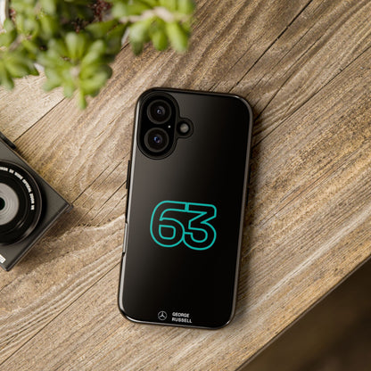 George Russel #63 // Phone Case