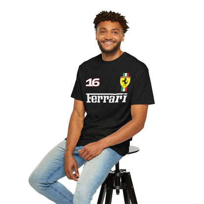 Charles Leclerc Ferrari #16 // Unisex T-shirt
