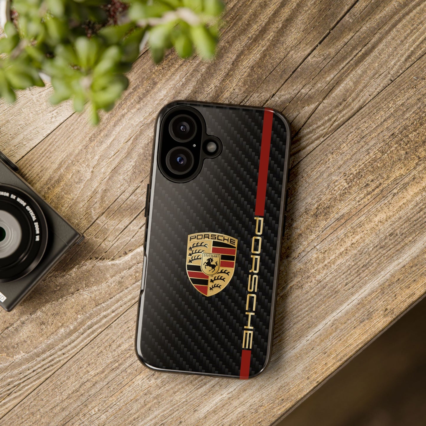 Porsche Carbon Stealth // Phone Case