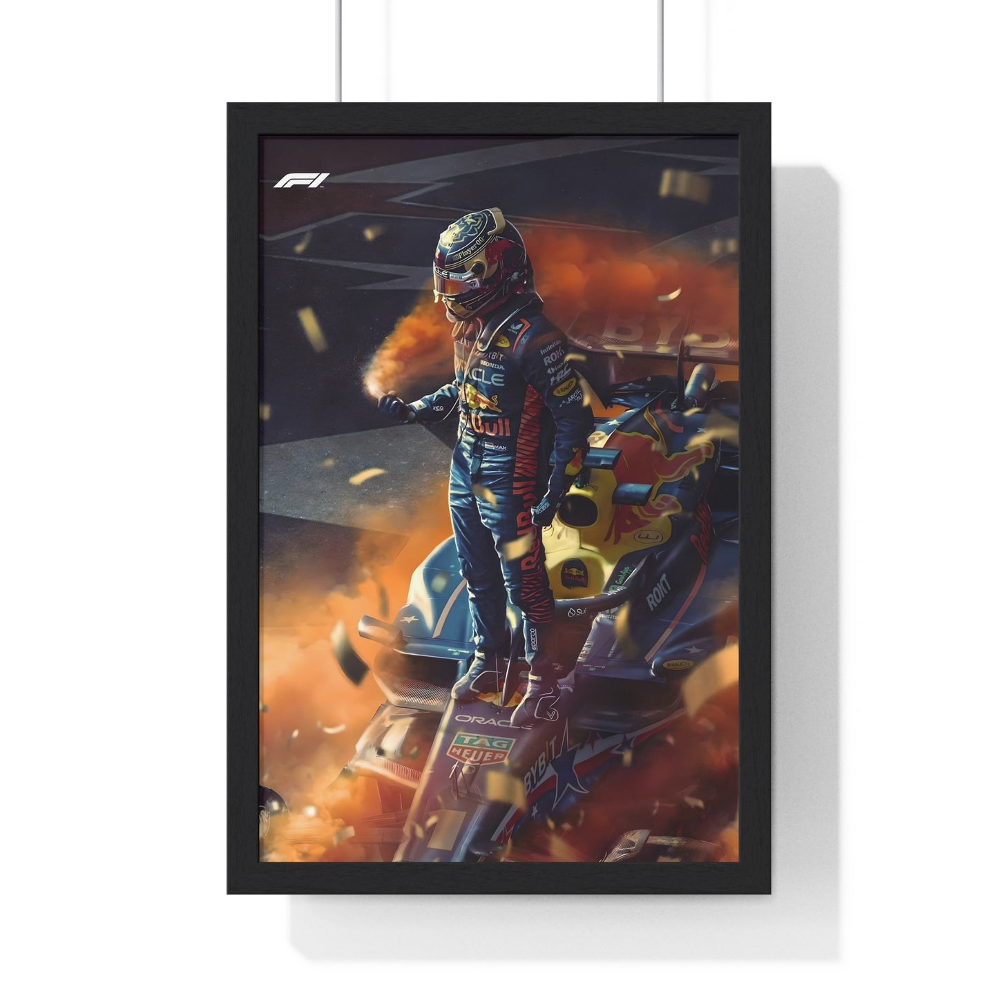 Smoke the Orange! - Framed Art Poster