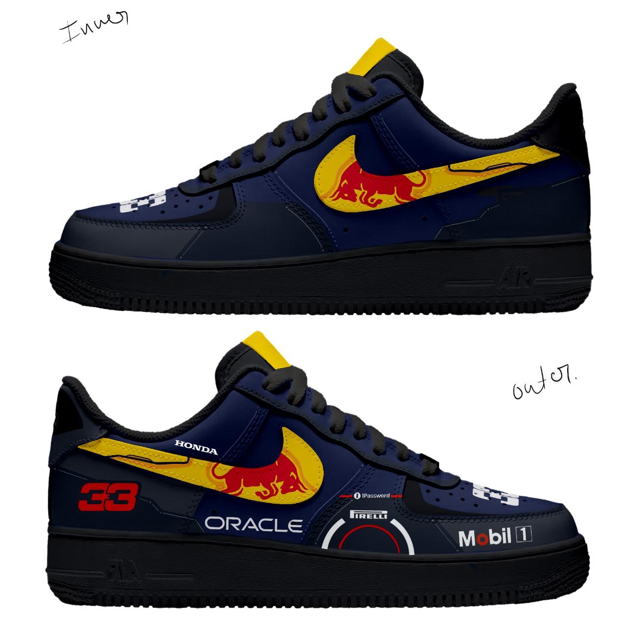 RedBull Racing RB21 // Nike Air Force 1