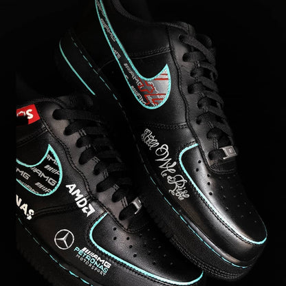 Lewis Hamilton x Mercedes AMG F1 // Nike Air Force 1
