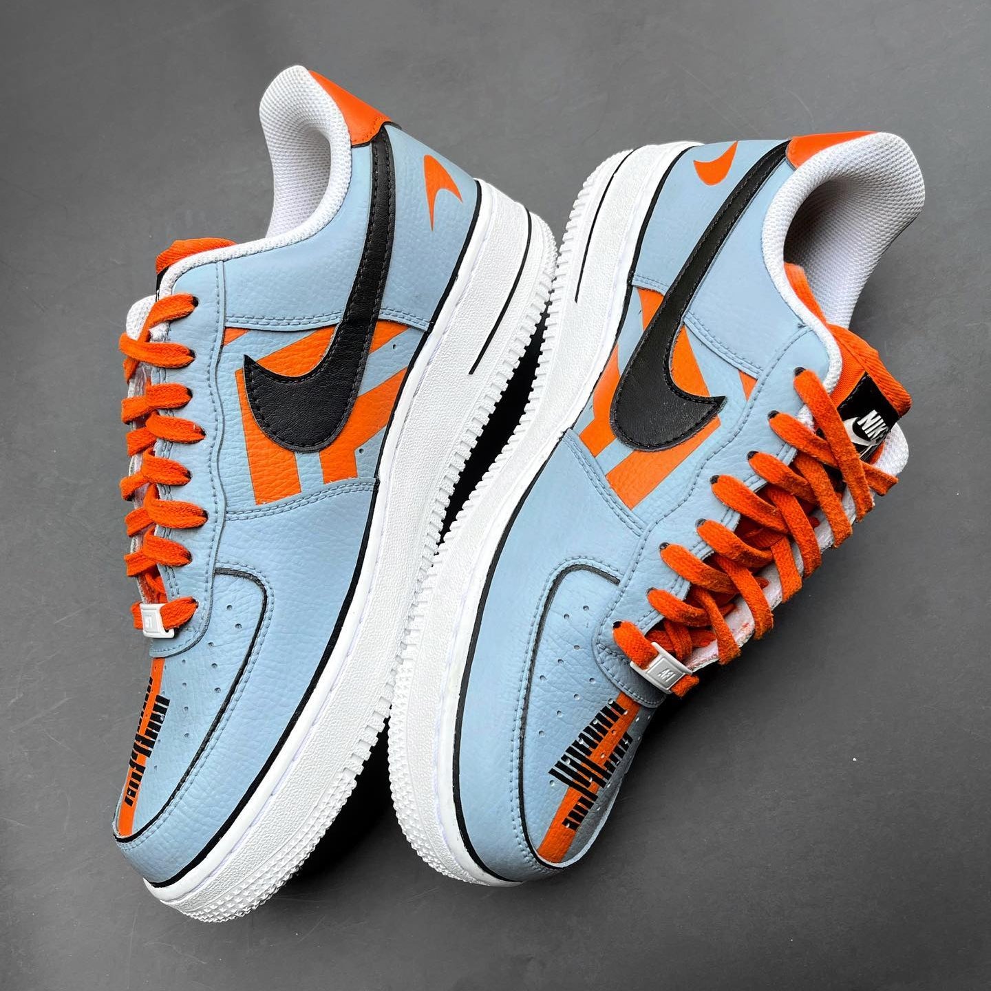 Lando Norris x McLaren Gulf Edition // Nike Air Force 1