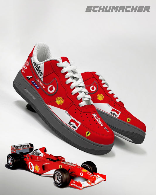Michael Schumacher x Ferrari // Nike Air Force 1
