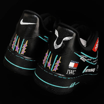 Lewis Hamilton x Mercedes AMG F1 // Nike Air Force 1