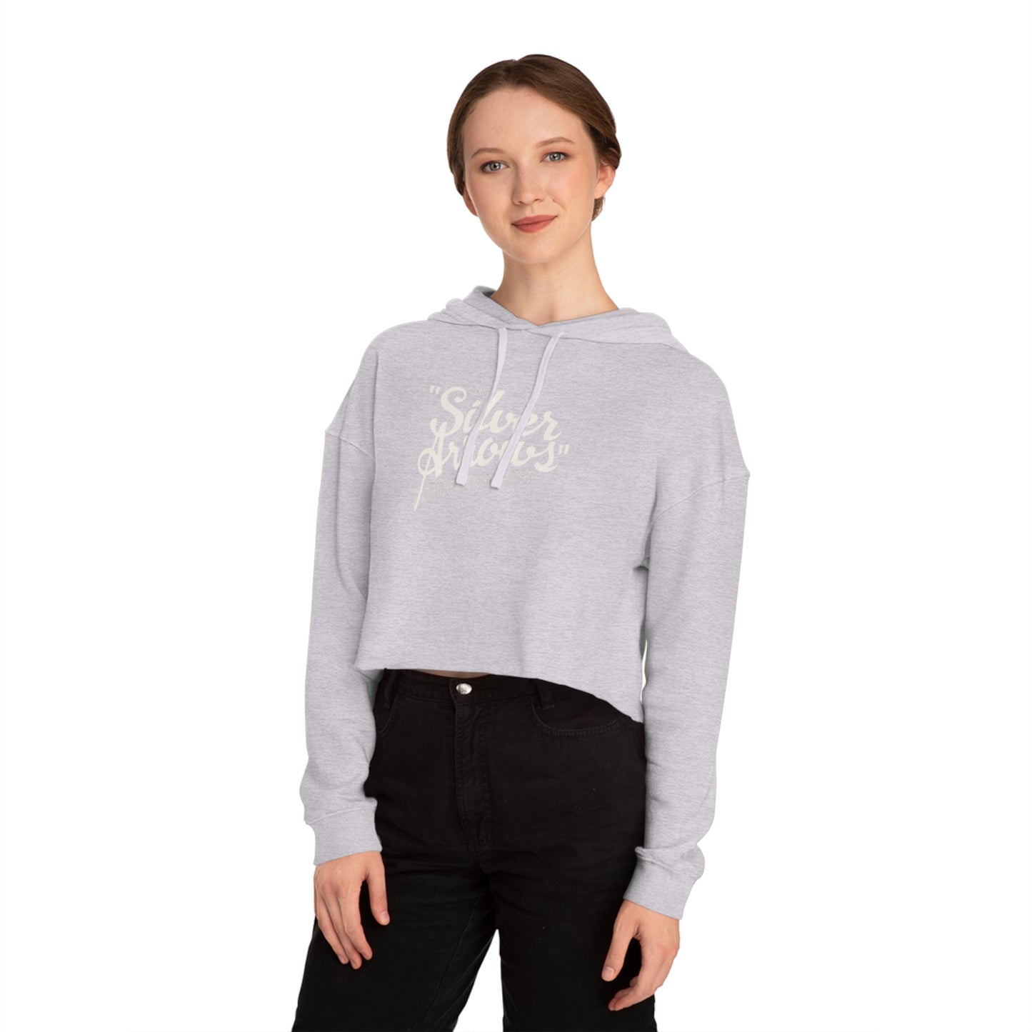 Mercedes-AMG Silver Arrows // Crop Hoodie