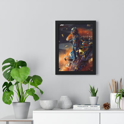 Smoke the Orange! - Framed Art Poster