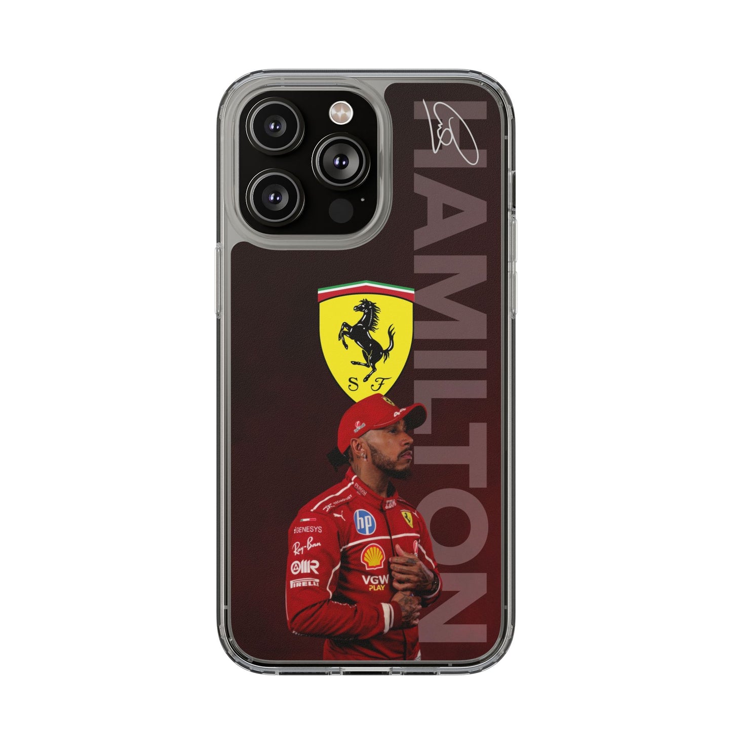 Hamilton x Ferrari