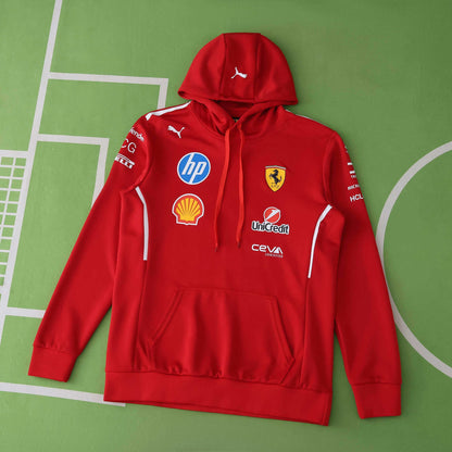 Scuderia Ferrari 2025 Jersey Hoodie